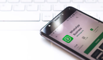 whatsapp business em tela do celular